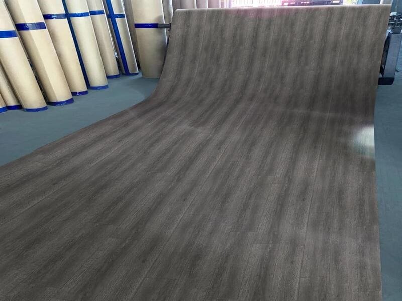 Step by step PVC flooring installation phases
